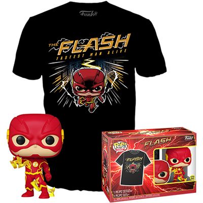 Funko Pop! Tees DC Comics:The Flash - Tamanho S Cheap