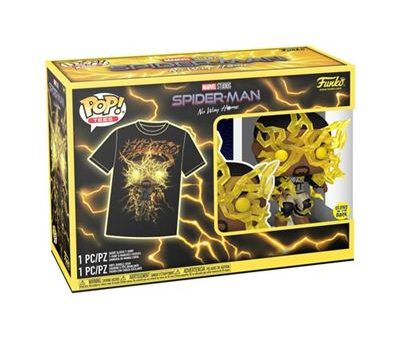 Funko Pop! Tees Marvel Spider-Man No Way Home: Electro Glow - 1164 | T-Shirt Tamanho S For Cheap