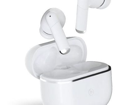 Auriculares Noise Cancelling True Wireless Bluetooth Force Play II -Branco Cheap