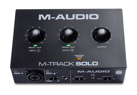 Placa Som M-Track Solo USB M-Audio Discount