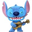 Funko Pop! Tees Disney Lilo & Stitch: Ukelele Stitch Flocked - Tamanho M Online Sale