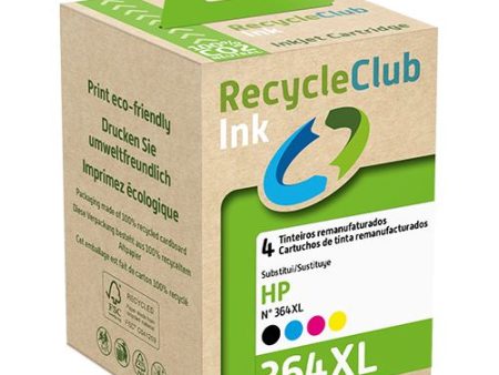 Pack Tinteiro Recycleclub HP 364XL - 4 Uni. Discount