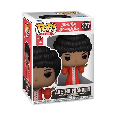 Funko Pop! Rocks Figura de Vinyl Aretha Franklin - 377 Fashion