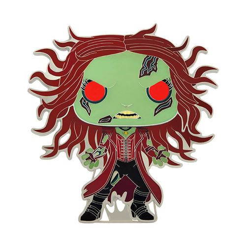 Funko Pop! Pin Esmaltado What If…? Zombie Wanda Maximoff - 22 | Hipótese de Chase Fashion