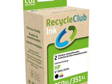 Pack Tinteiro Recycleclub HP 350 XL | 351 XL - 2 Uni. For Cheap