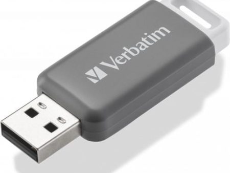 Pen USB 2.0 Verbatim DataBar - 128GB - Cinzento Discount