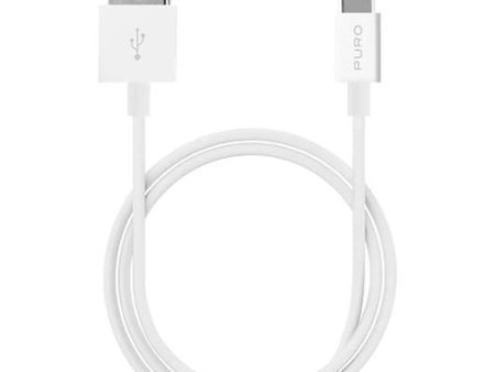 Cabo Puro USB para USB-C 1 m - Branco Online Hot Sale