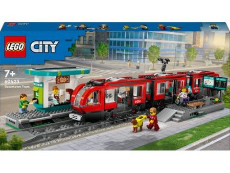 LEGO City 60423 - Elétrico e Estação na Baixa Cheap