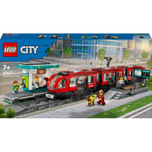 LEGO City 60423 - Elétrico e Estação na Baixa Cheap