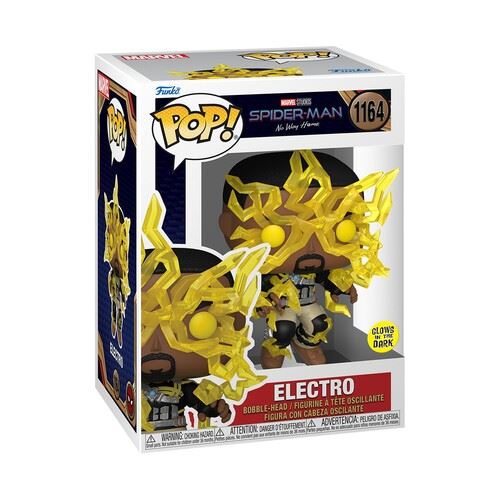 Funko Pop! Tees Marvel Spider-Man No Way Home: Electro Glow - 1164 | T-Shirt Tamanho S For Cheap