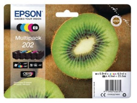 Multipack Tinteiros Epson 202 C13T02E74010 Supply