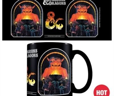 Caneca Muda de Cor Dungeons & Dragons - Thieves In The Temple 315ml - Pyramid International For Discount