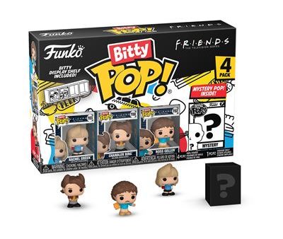 Funko Bitty Pop! Figura de Vinyl Friends - Pack de 4 | Inclui Figura Mistério Online Sale