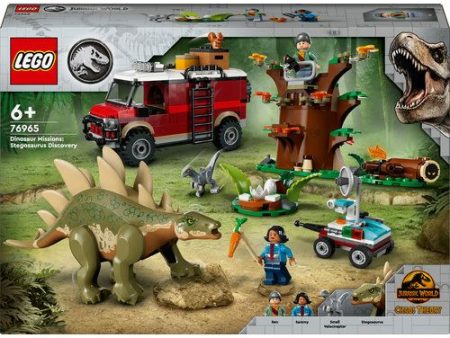 LEGO Jurassic World 76965 - Missões de Dinossauros: Descoberta do Estegossauro Online Hot Sale