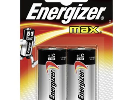 Pilhas Energizer C LR14 Max For Discount