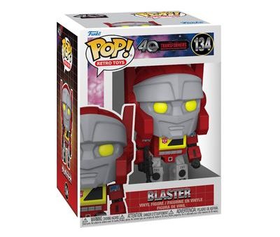 Funko Pop! RetroToys Figura de Vinyl Transformers: Blaster - 134 Cheap