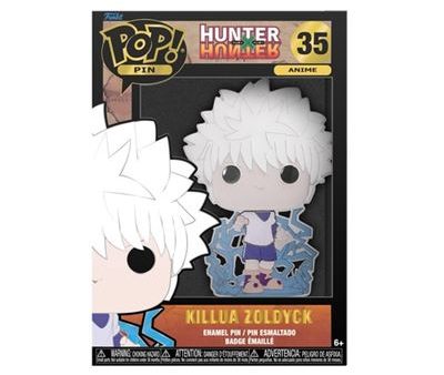 Funko Pop! Pin Esmaltado Anime Hunter x Hunter: Killua Zoldyck - 35 | Hipótese de Chase Hot on Sale