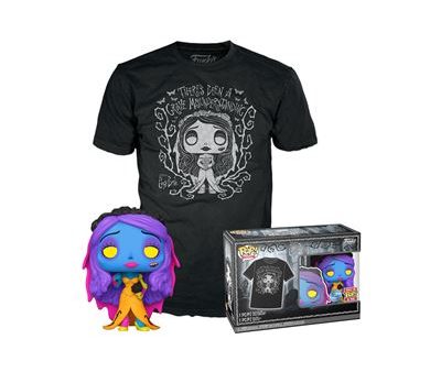 Funko Pop! Tees Disney Corpse Bride: Emily Luz Negra - Tamanho L For Discount