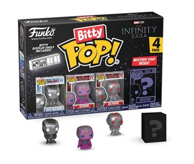 Funko Bitty Pop! Figura de Vinyl Marvel: Iron Man - Pack de 4 | Inclui Figura Mistério on Sale