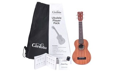 Pack Ukulele UP1S Soprano Cordoba Fashion