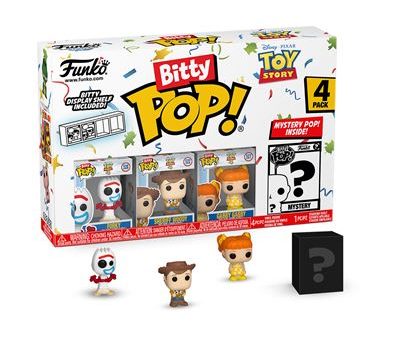 Funko Bitty Pop! Disney Toy Story: Forky - Pack de 4 Sale