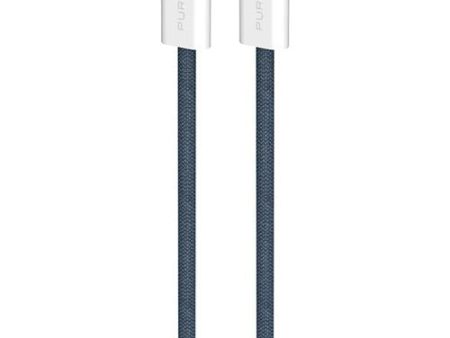 Cabo Kevlar® Puro Fabrik 2.0 USB-C 1.5 - Azul Escuro Online Hot Sale