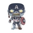 Funko Pop! Pin Marvel What If…? Zombie Captain America - 21 Online Hot Sale