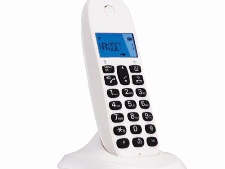 Telefone Motorola C1001 | Branco on Sale