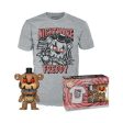 Funko Pop! Tees Figura de Vinyl Five Nights at Freddy’s - Glows - T-Shirt Tamanho L For Cheap