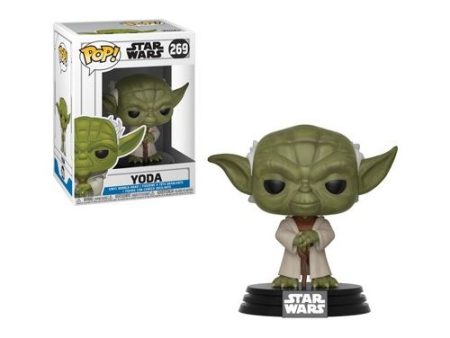 Funko Pop! Figura de Vinyl com Cabeça Oscilante Star Wars: Yoda - 269 Online Hot Sale