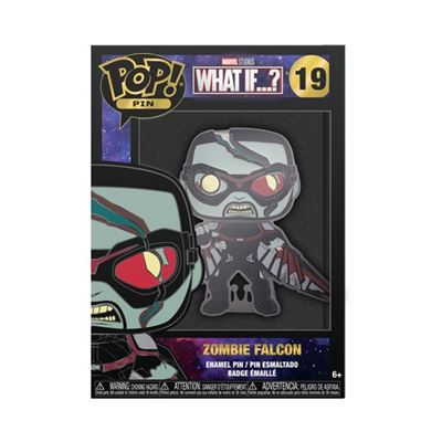 Funko Pop! Pin Marvel What If…? Zombie Falcon - 19 on Sale