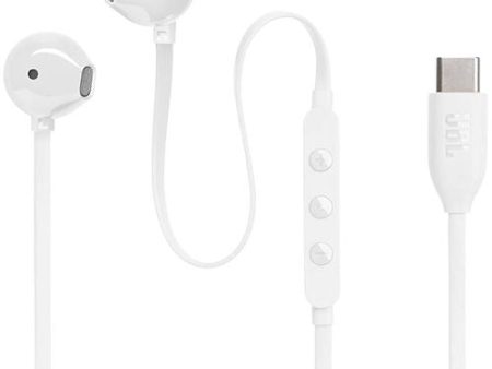 Auriculares USB-C JBL Tune 305C - Branco For Sale