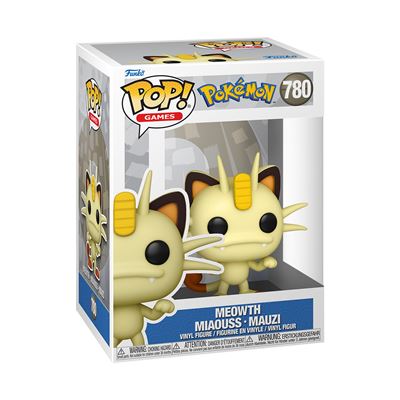 Funko Pop! Games Figura de Vinyl Pokémon: Meowth - 780 For Discount