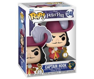 Funko Pop! Figura de Vinyl Disney Peter Pan 70th: Captain Hook - 1348 Online now