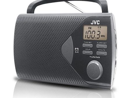 Rádio Portátil JVC RA-F18B - Cinzento Discount