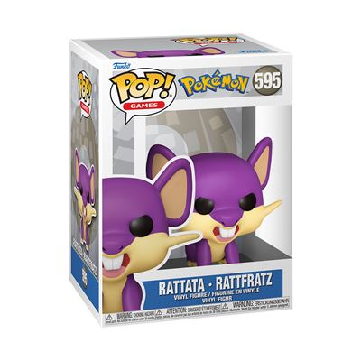 Funko Pop! Games Figura de Vinyl Pokémon: Rattata - 595 For Discount