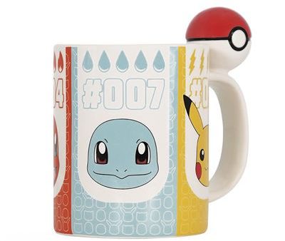 Caneca 3D Pokémon com Pega Pokéball 460ml - ABYstyle Sale