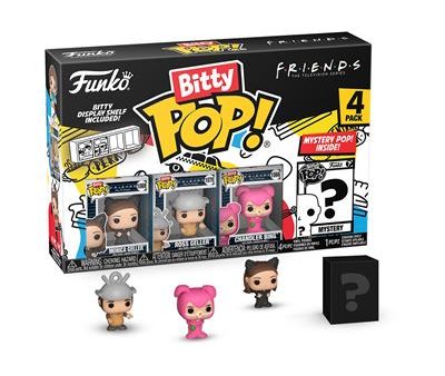 Funko Bitty Pop! Figura Friends - Pack de 4 | Inclui Figura Mistério Hot on Sale