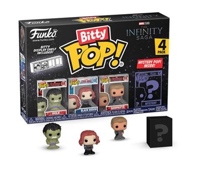 Funko Bitty Pop! Marvel: Hulk - Pack de 4 on Sale