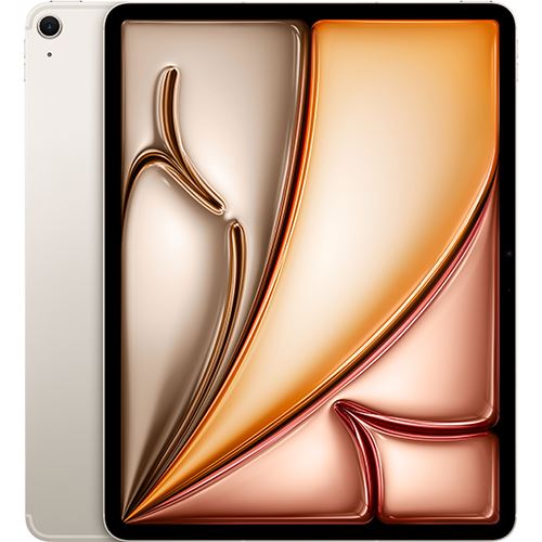 Apple iPad Air 13.0   - M2 8-core - 128GB - WiFi + Cellular - Luz das Estrelas - 1ª Gen. Fashion