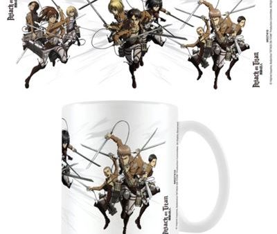 Caneca Attack On Titan Season 3 Character 315ml - Pyramid International Supply