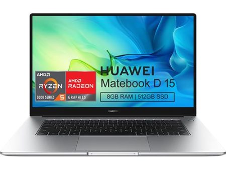 Computador Portátil Huawei MateBook D15 | 15,6   | Ryzen 5 5500U | 8GB | 512GB SSD Hot on Sale