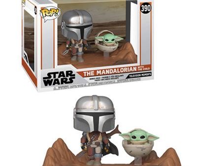 Funko Pop! Star Wars: TheMandalorian with The Child - 390 on Sale