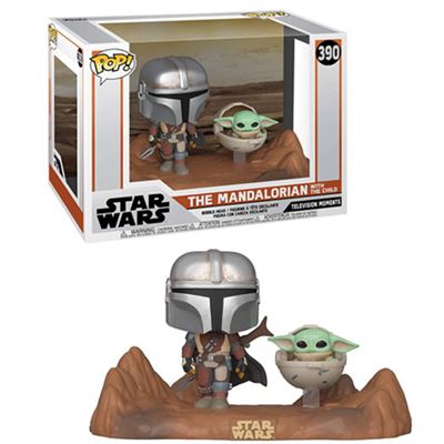 Funko Pop! Star Wars: TheMandalorian with The Child - 390 on Sale