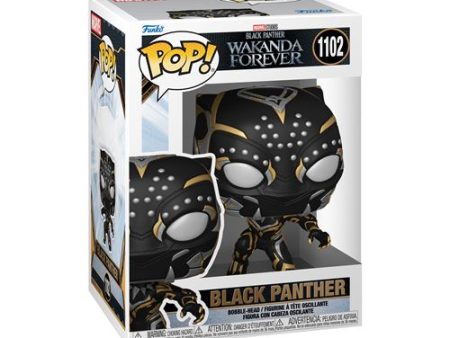 Funko Pop! Figura de Vinyl Marvel Wakanda Forever: Black Panther - 1102 Supply