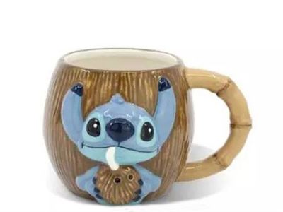 Caneca 3D Disney: Lilo & Stitch Coconut 420ml - Stor Hot on Sale