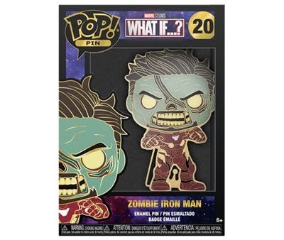 Funko Pop! Pin Marvel What If…? Zombie Iron Man Tony Stark - 20 Supply