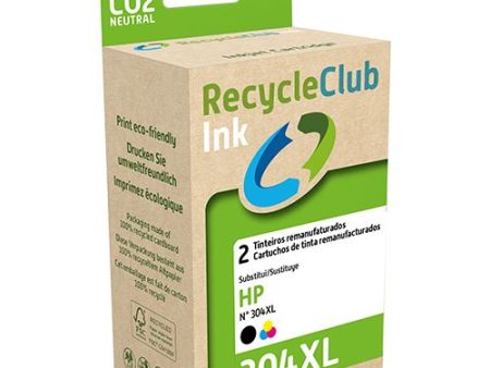 Pack Tinteiro Recycleclub HP 304XL - 2 Uni. Sale