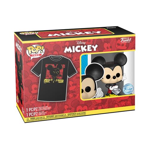 Funko Pop! Tees Disney: Mickey - Tamanho M Online Hot Sale