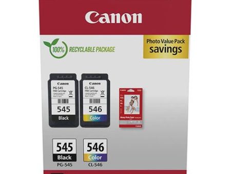 Multi-Pack Tinteiros Canon PG-545 CLI-526  - Preto | Cores Fashion